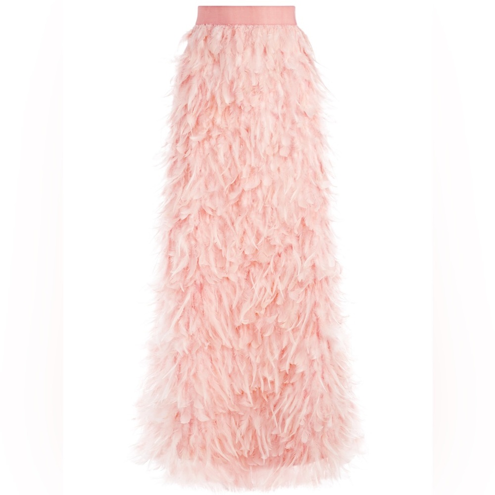 Alice and Olivia Ursula Feather Ball Gown Skirt NWT
